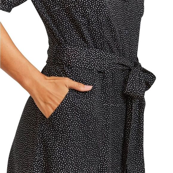 FatFace Riley Shirt Dress black and white Size 14 - Picture 2 of 11